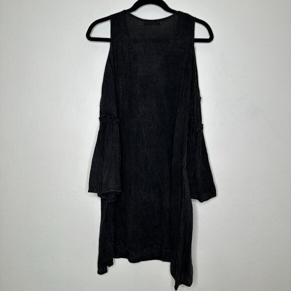 Exist Boho V-Neck Cold Shoulder Festival Mini Dress Size S NEW - Picture 4 of 6